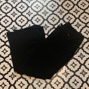 A3 Design Black Flare & Wide Leg Jeans